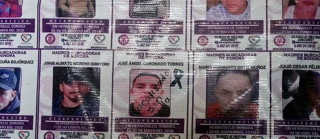 "Je voudrais juste un os": au Mexique, la quete eperdue de 94.000 disparus