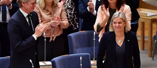 Suede: la sociale-democrate Andersson elue Premiere ministre pour de bon