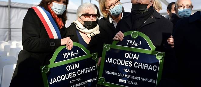Le quai Jacques-Chirac inaugure a Paris