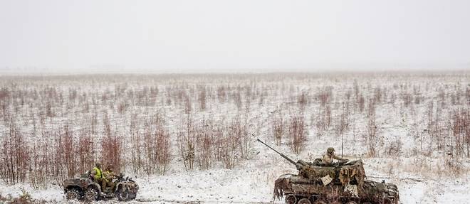 Washington et l'Otan mettent en garde Moscou contre une "agression" visant l'Ukraine