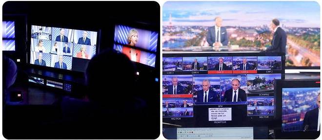 A 20 heures, Eric Zemmour sur TF1, 30 minutes plus tard, sur France 2, les cinq candidats LR debattaient.
