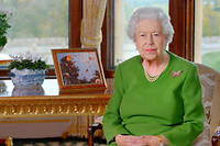 Elizabeth II le 1 er  novembre 2021.
