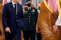 Macron et le prince h&eacute;ritier saoudien ensemble pour aider le Liban