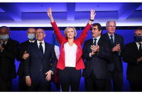« Ensemble, je m’y engage, nous allons restaurer la fierté française et protéger les Français », a déclaré Valérie Pécresse.

