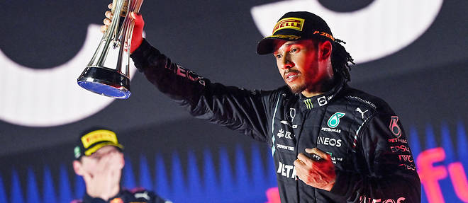Lewis Hamilton a remporte le Grand Prix d'Arabie Saoudite, dimanche.
