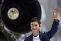 Le fantasque Yusaku Maezawa, âgé de 46 ans et qui a fait fortune dans la mode en ligne, et son assistant Yozo Hirano doivent décoller mercredi à bord d'une fusée russe pour un séjour de douze jours à bord de la Station spatiale internationale (ISS). (Image d'illustration)
