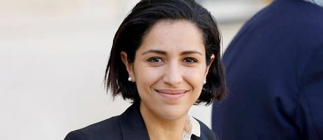 Sarah El Hairy, secretaire d'Etat aupres du ministre de l'Education nationale chargee de la Jeunesse et de l'Engagement,  le 27 octobre 2021. 
