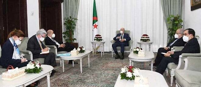 Le chef de la diplomatie francaise, Jean-Yves Le Drian, a rencontre mercredi le president algerien, Abdelmadjid Tebboune, et a appele a une << relation apaisee >> entre la France et l'Algerie afin de desamorcer une crise bilaterale d'une rare gravite.
