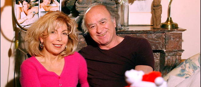 Maryse  et Georges Wolinski en 2002.
