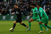 Lionel Messi lors de Saint-Etienne-PSG en novembre dernier.
