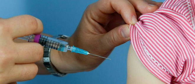 Vaccination d'un enfant (photo d'illustration).

