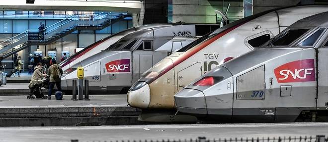 Greve SNCF: la moitie des TGV Sud-Est au garage pour le coup d'envoi des vacances de Noel