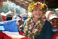 Marine Le Pen promet de ramener &quot;l'esp&eacute;rance&quot; &agrave; Mayotte