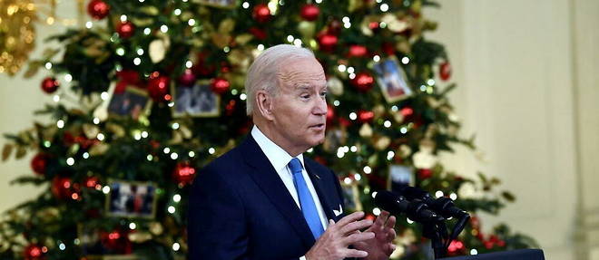 Joe Biden s'est adresse aux Americains ce mardi. 
