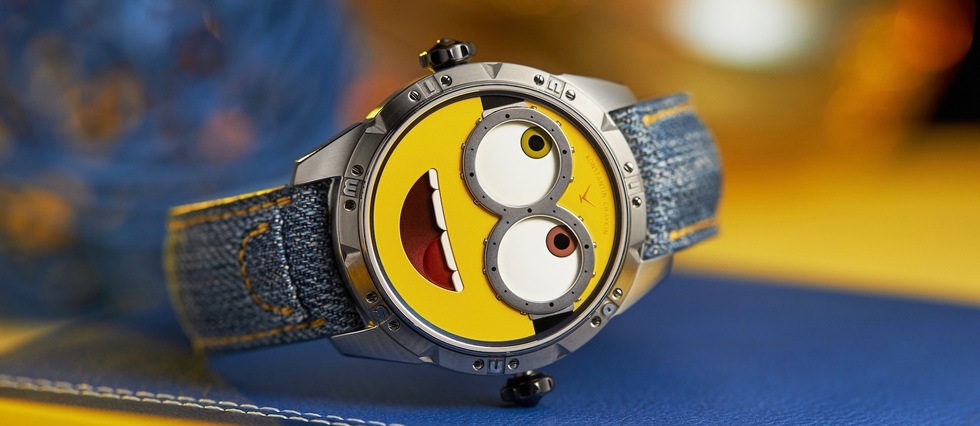 <p style="text-align:justify">Montre Konstantin Chaykin Minions. Serie limitee 38 exemplaires.
