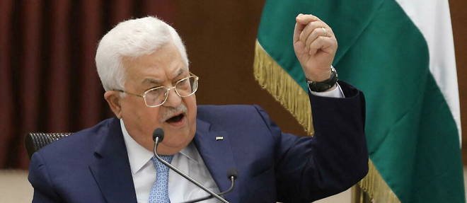 Le president palestinien Mahmoud Abbas et le ministre israelien de la Defense Benny Gantz se sont rencontres mardi pour discuter de << securite et d'economie >> en Israel, une premiere depuis des annees. (image d'illustration)
