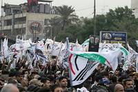A Bagdad, une foule d'Irakiens pour l'anniversaire de la mort de Soleimani