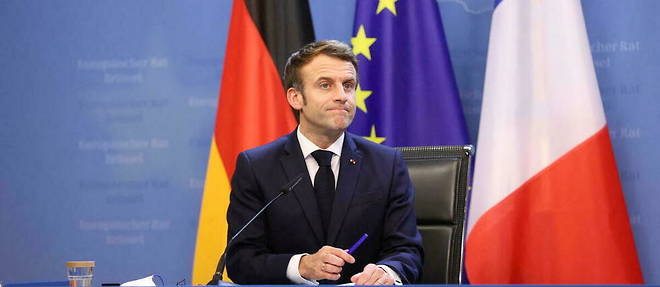 Emmanuel Macron a Bruxelles, le 17 decembre.
