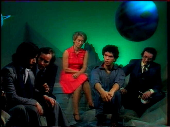 Un numéro de Temps X de sinistre mémoire pour Alain Carrazé  : l'interview au premier degré par les Bogdanoff de trois hommes affirmant avoir été en contact avec des extraterrestres.
 ©  TF1