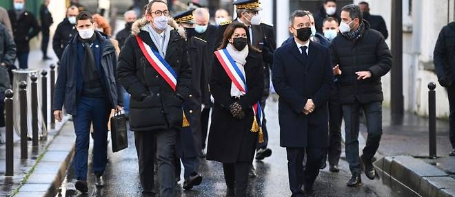 Hommage aux victimes de Charlie Hebdo et de l'Hyper Cacher, sept ans apres