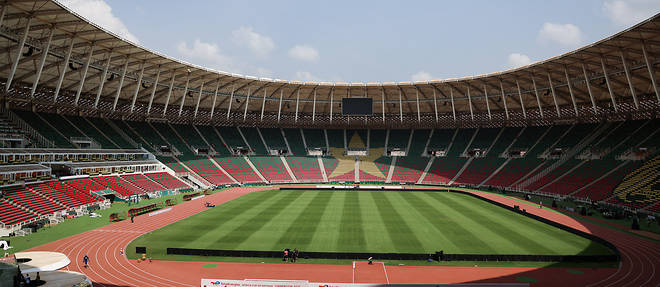 Le stade Olembe, ou se tiendra notamment la ceremonie d'ouverture dimanche 9 janvier.
