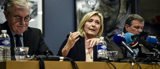 Zemmour sans capacite de "rebond", selon Marine Le Pen