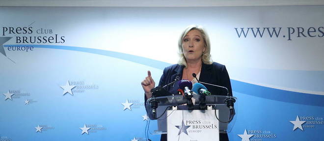 Marine Le Pen en octobre 2022.
