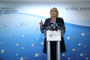 Marine Le Pen en octobre 2022.

