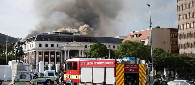Afrique du Sud: l'incendiaire presume du Parlement accuse de "terrorisme"