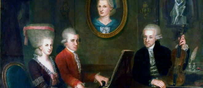 Maria Anna Mozart etait egalement un prodige de la musique. 
