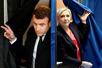 La candidate du RN veut faire de la course à la présidentielle un duel entre elle et Emmanuel Macron.
