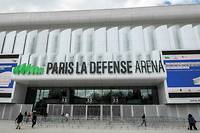 L&#039;entree du Paris La Defense Arena, a Nanterre.
