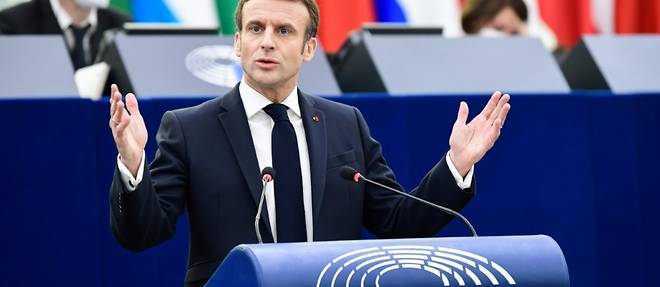 Macron plaide pour "une Europe puissance d'avenir", les elus doutent de sa capacite d'action