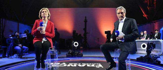 Valérie Pécresse a fait sensation, mardi soir, sur le plateau de « La France dans les yeux », sur BFMTV, en s'adressant à Jean-Jacques Bourdin, accusé de tentative d'agression sexuelle.  
