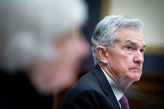 Jerome Powell, président de la Federal Reserve (Fed), en 2021.
