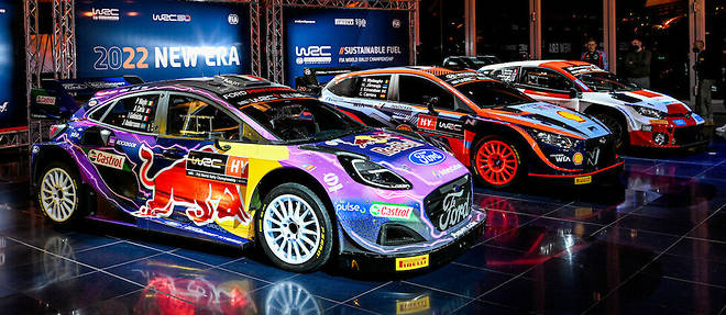 Les voitures de WRC passent a l'hybride en 2022... avec une efficacite variable en fonction de l'etat de la batterie.
