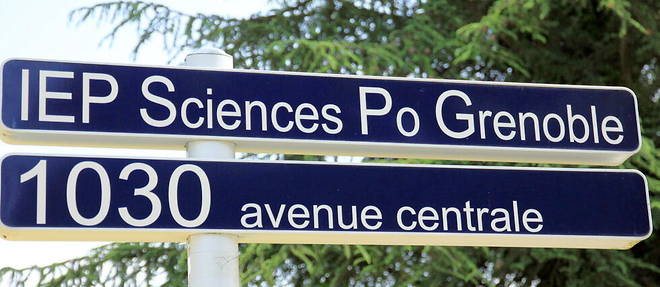 Le campus de l'Institut d'etudes politiques (IEP) de Grenoble.
