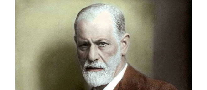 Portrait de Sigmund Freud (1856-1939), psychiatre autrichien.
