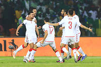 La Tunisie s'est qualifiee pour les quarts de finale en venant a bout (0-1) du Nigeria.
