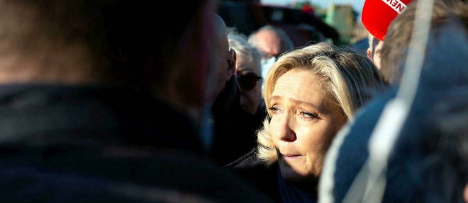 Marine Le Pen, le 14 janvier 2021.
