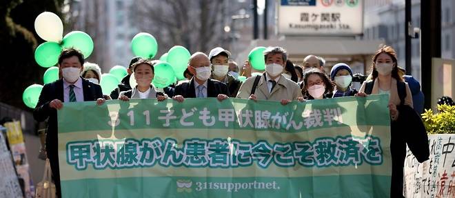 Fukushima: des habitants atteints de cancers de la thyroide demandent justice