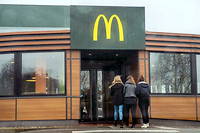 McDonald's recrute sa clientèle chez les plus jeunes (photo d'illustration à Lille).
