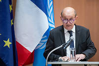 Le chef de la diplomatie française, Jean-Yves Le Drian.
