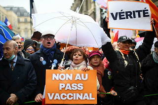 De nouvelles manifestations contre le pass vaccinal sont prévues samedi 29 janvier à Paris et en région.
