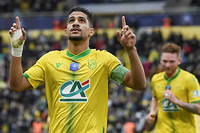Ludovic Blas a inscrit un doublé et a offert un quart de finale de Coupe de France au FC Nantes.
