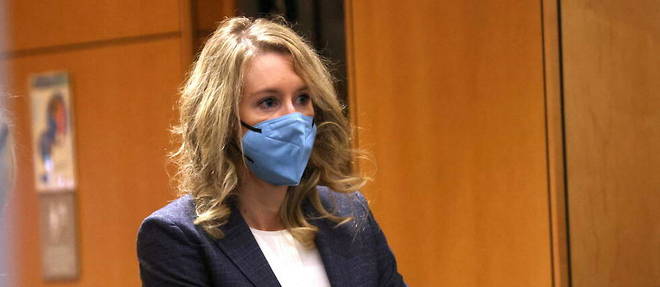Elizabeth Holmes a ete condamnee pour fraude par un tribunal de Californie, lundi 3 janvier.
