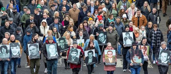 Un demi-siecle apres, Derry commemore le "Bloody Sunday", la soif de justice intacte
