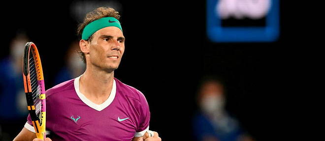 Rafael Nadal im Endspiel der Australian Open.