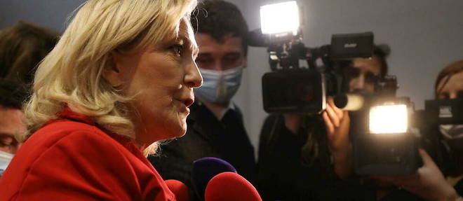 Marine Le Pen ne debattra qu'en presence d'Emmanuel Macron.
