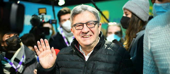 Jean-Luc Melenchon, le 15 janvier 2022.
